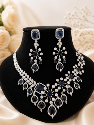 ChatGPT Image Jul 12, 2026, 11_37_41 AM Royal Blue CZ Bridal Necklace Set