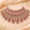 Royal Ruby Choker Necklace